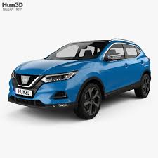 3d Model Of Nissan Qashqai 2017 Nissan Qashqai Nissan 3d Model