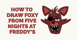 How To Draw Foxy From Five Nights At Freddy S Really Easy Drawing Tutorial As you've probably noticed this has a different. how to draw foxy from five nights at