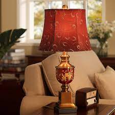 Simple designs stonies small stone look table bedside lamp 2 pack set $66.00 free ship at $25 free ship at $25 (1) more like this. Red Table Lamp For Living Room Bedroom Bedside Lamp Resin Hand Drawn Paiting Table Lamp Classical Embroidery Cloth Table Lamp Table Lamps Aliexpress