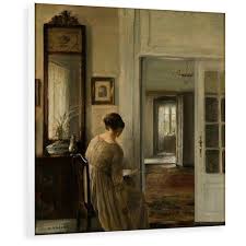 Reading The Painters Wife Painting East Urban Home Format Wrapped Canvas Size 60 Cm H X 51 9 Cm W X 3 8 Cm D Painting Canvas Fabric Paper