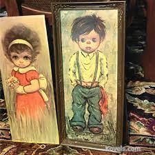 Explore a wide range of the best eye print on aliexpress to find one that suits you! Children With Big Eyes Paintings Kovels