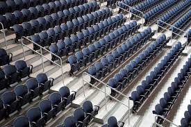 row of seats in ford center editorial stock image image of