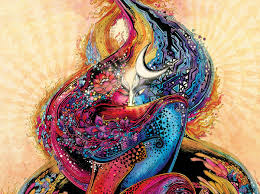 In Search Of Life Divine Shiva Shakti Divine Love On Behance Tantra Art Spiritual Art Shiva Shakti