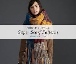 Just click on any of the links below to get the knitting instructions for each scarf. 12 Knit Super Scarf Patterns Free Allfreeknitting Com