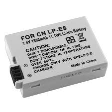 Canon Lp E8 Compatible Li Ion Battery For Eos Rebel T2i