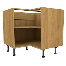 You can also use them to create deeper bottoms to build secure with wood glue and pocket hole screws. Cooke Lewis Oak Effect Corner Base Cabinet W 925mm Diy At B Q