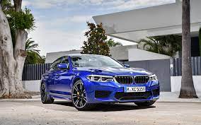 Download Wallpapers Bmw M5 4k F90 2018 Cars Blue M5 Sedans German Cars Bmw Besthqwallpapers Com Bmw M5 Bmw New Bmw