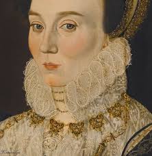 Circle of George Gower (1540–1596) Portrait of a Lady dated 1573. oil