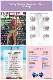 30 Day Cheer Challenge Cheer Workouts 30 Day Ultimate Cheerleader Fitness Challenge Cheerworkouts Pekii Fun Workouts Cheer Workouts Workout Programs
