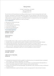 Provided banquets and catering services for conventions, corporate meetings, conferences and community/private events. Server Catering Resume Example Templates At Allbusinesstemplates Com