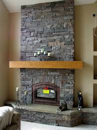 With storage shelves on either side this fireplace design is the perfect combination of form and function. Heritage Hearths Masonry Kalispell Montana