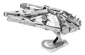Check spelling or type a new query. Metal Earth Iconx Millennium Falcon 3d Diy Star Wars Metal Models Office Decor Innovatoys