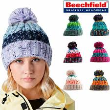 Yarnspirations has everything you need for a great project. Beechfield Corkscrew Hat Pom Pom Beanie Unisex Bobble Hat Cable Knit Warm Bb486 9 48 Picclick Uk