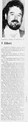 Obituary for Franklin J. Gilbert (Aged 47)