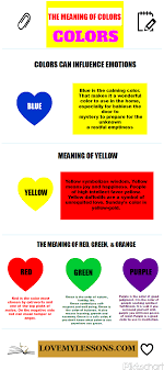 The Meaning Of Colors Color Meanings Color School Art Projects