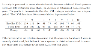 Solved As Study Is Proposed To Assess The Relationship Be