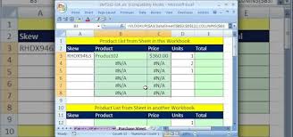 How to retrieve a price from a list in excel? How To Make An Invoice From An External Product List In Excel Microsoft Office Wonderhowto
