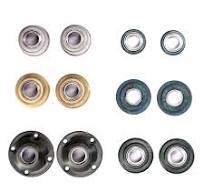 2Pcs Drive Shaft Bearing Spare Parts For 1/16 Heng Long RC Tank Model  3938/3918/3908/3899/3889/3818 Tiger 99A T90 2A6