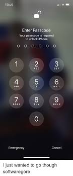 Unlock telus iphone using the factory unlock method, we unlock all telus iphones models including iphone 5,5s,5c,6,6s,6plus,6splus,se Telus Enter Passcode Your Passcode Is Required To Unlock Iphone 1 23 4 5 6 7 8 9 A Bc Def Ghi Jkl M No Pqrs Tuv W X Yz 0 Emergency Cancel Iphone Meme On Me Me