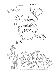 Shark coloring pages for toddlers. Kid Color Pages Under The Sea Under The Sea Crafts Coloring For Kids Ocean Themes
