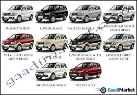 Tavera Colours Chevrolet Colours Car Ins