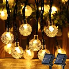 (0.0) stars out of 5 stars write a review. Amazon Com Lomotech Solar Globe String Lights 2 Pack 30 Led Crystal Globe Lights With 8 Lighting Modes 20ft Solar Powered Patio Lights For Garden Yard Porch Wedding Party Decor Warm White