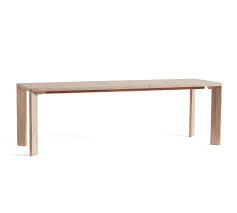 36 x 102'' rectangular den extendable wood dining farm table with x legs design in solid pine wood. Buy Dakota Extending Dining Table Online Pottery Barn Uae