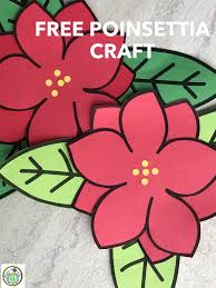 Paper Poinsettia Craft For Spanish Class Christmas Kindergarten Preschool Christmas Christmas Classroom