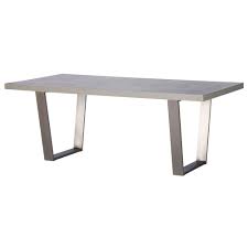 Check spelling or type a new query. Caspian Grey Concrete Effect 200cm Dining Table