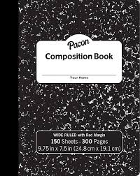 Black And White Marble Composition Book Pacon Composition Book Black Marble Pacon Creative Products In 2020 Composition Book Pacon College Rule