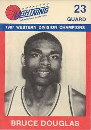 1987-88 Rockford Lightning (CBA) #NNO Bruce Douglas