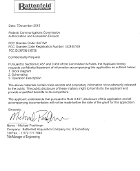 A parent company may be called upon to provide some comfort to a party entering into a contractual relationship with its subsidiary. 156726 Ballistic Precision Lr Target Camera System Cover Letter Confidentiality Letter Long Term Battenfeld Acquisition Subsidiary