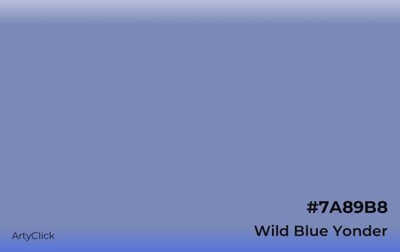Wild Blue Yonder Color | ArtyClick