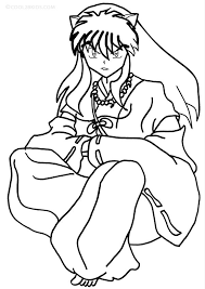 Maybe you would like to learn more about one of these? Printable Inuyasha Coloring Pages For Kids Cool2bkids Toddler Coloring Book Cartoon Coloring Pages Coloring Book Pages