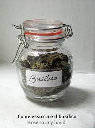 Le foglie grandi del basilico possono essere prelevate direttamente e disposte in una griglia senza prelevare l'intero rametto. Come Essiccare Il Basilico How To Dry Basil