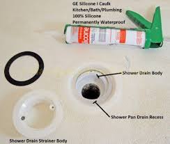Shower Drain Repair Install The New Gasket And Strainer Body Shower Drain Bathtub Drain Sewer Smell In Bathroom