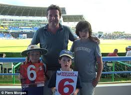 British journalist and television personality piers morgan lit up social media sunday when he tweeted a photo of james bond star daniel craig wearing his infant others attempted a more rational approach by explaining the benefits of baby carriers, which allow parents to keep children close, yet have their. Piers Morgan S Joy Over Baby Elise As The Celebrity Congratulations Flood In Daily Mail Online