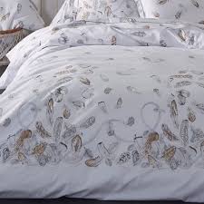 Drap housse 140x200, choix, code promo et livraison, la redoute simplifie votre achat sur internet. Housse De Couette Percale Pur Coton Peigne 140x200 Cm Plumes Linnea Linge De Maison Et