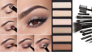 To start off with a fresh and clean base, the first thing you need to do is apply an eyeshadow primer to your lids. Nude Eyeshadow Tutorial Step By Step Neutral Eyeshadow Tutorial For Beginners Neutral Smokey Eye Youtube