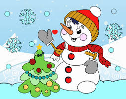 Dibujos de muñecos de nieve navideños. Dibujo De Postal De Navidad Muneco De Nieve Pintado Por En Dibujos Net El Dia 20 06 18 A Las 17 29 47 Imprime Pinta O Colorea Tus Propios Dibujos