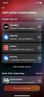 Screenshot Of Reddit Communities