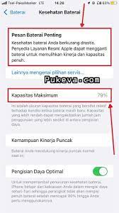 Berapa Persen Battery Health IPhone Harus Diganti?