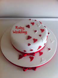 Jun 24, 2021 · a wedding anniversary is a special event. Ruby Wedding Cake Ruby Wedding Cake 40th Wedding Anniversary Cake 40th Anniversary Cakes