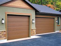 Modern garage door installation