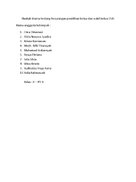 Written by mylib on minggu, 24 februari 2013 | 21.03. Naskah Drama Tentang Kecurangan Pemilihan Ketua Dan Wakil Ketua Osis