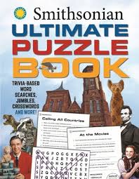 More or less puzzle books. Smithsonian Ultimate Puzzle Book Trivia Based Word Searches Jumbles Crosswords And More By Media Lab Books
