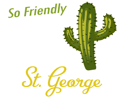 George has seen the job market increase by 3.5% over the last year. St George Utah Funny Vintage Cactus Coffee Mug For Sale By Flo Karp