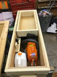 Chain Saw Wooden Case Woodworkingshop Woodworking Shop Storage Aufbewahrungsbox Holz Holzbearbeitung Holzwerkstatt