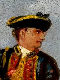 19th Century Oil Painting Lieutenant General John Manners Marquess of  Granby Up