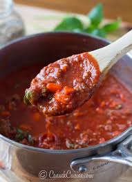Spaghetti With Ground Beef Marinara Sauce Canuck Cuisine Spaghetti With Ground Beef Slow Cooker Spaghetti Sauce Baby Food Recipes